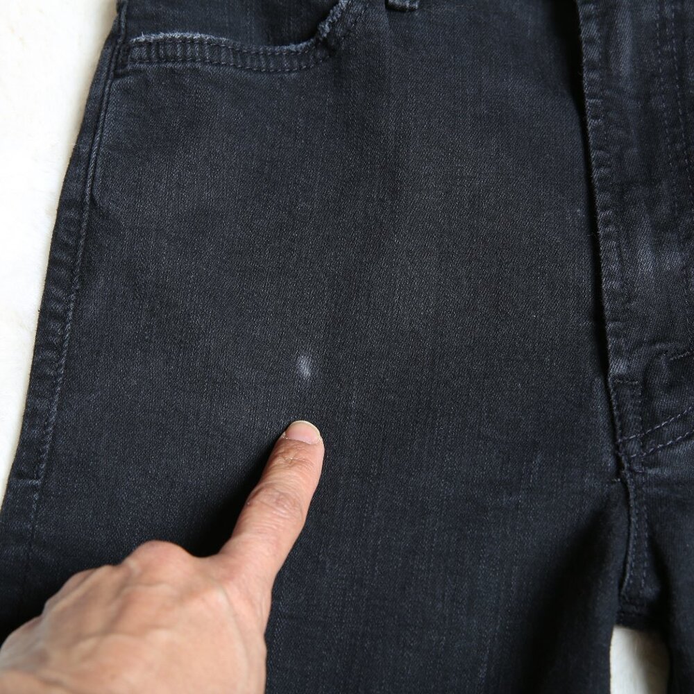 MOTHER The Hustler Ankle Fray Hi-Rise Not Guilty Jeans Size 27 *FLAW* - Picture 16 of 16
